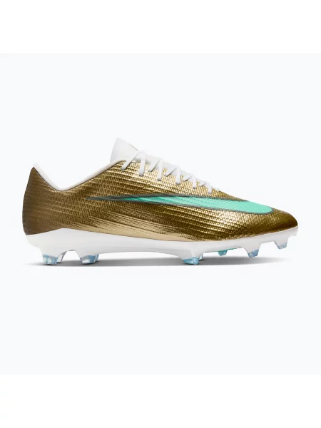Încălțăminte de fotbal pentru bărbați Nike Mercurial Superfly 11 Pro "Kylian Mbappé" metallic gold/green glow verde