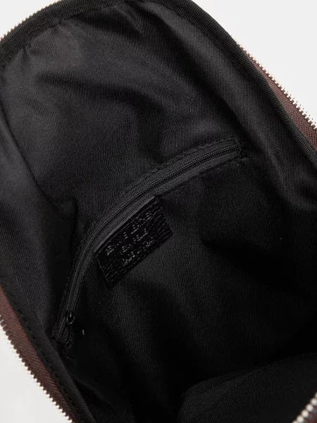 Кожаный однотонный маленький рюкзак Answear.lab коричневый