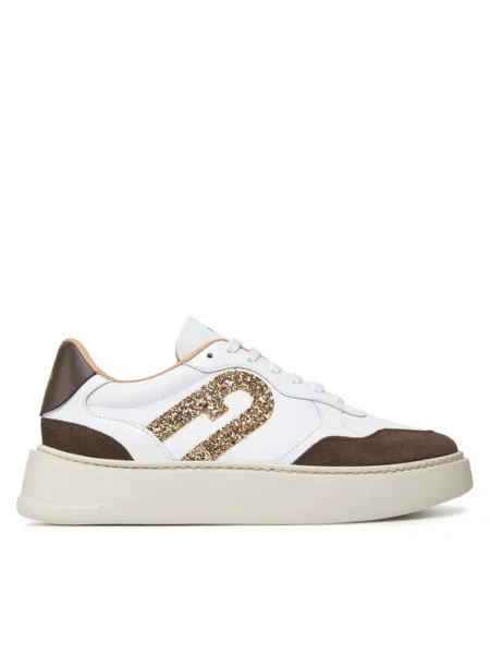 Furla Сникърси Sport Lace-Up PT бял