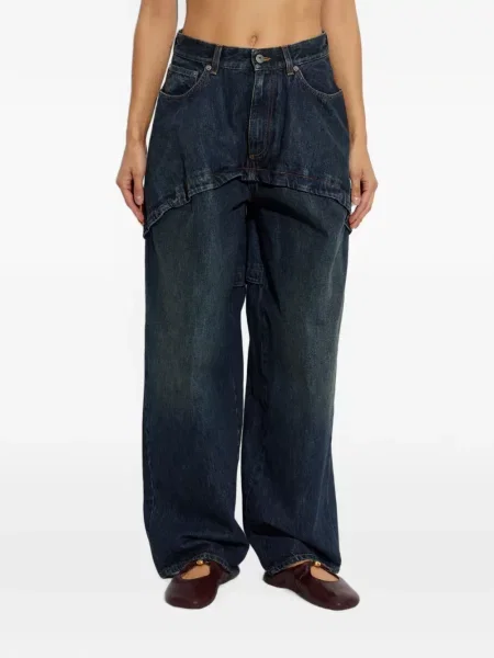 Blugi cu picior larg Loewe albastru