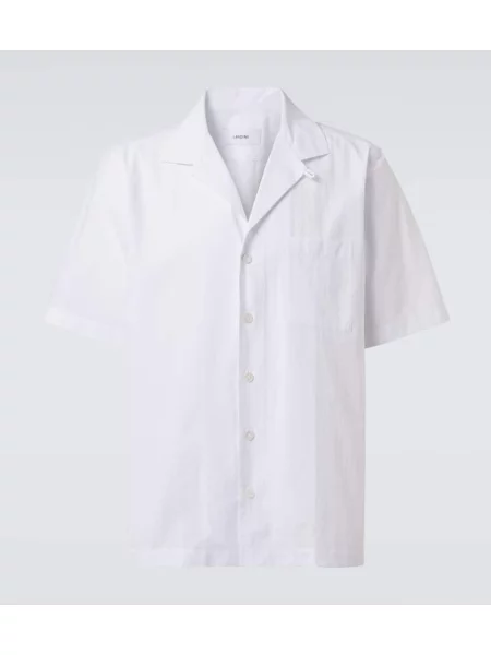 Cămașă Lardini din poplin alb