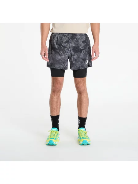 Pantaloni scurți Adidas Performance alergare scurte negru