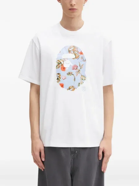 Tricou A Bathing Ape® alb