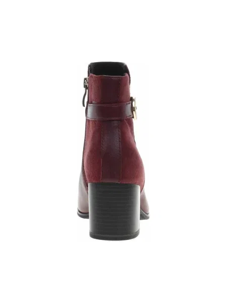 Pantofi Caprice bordo