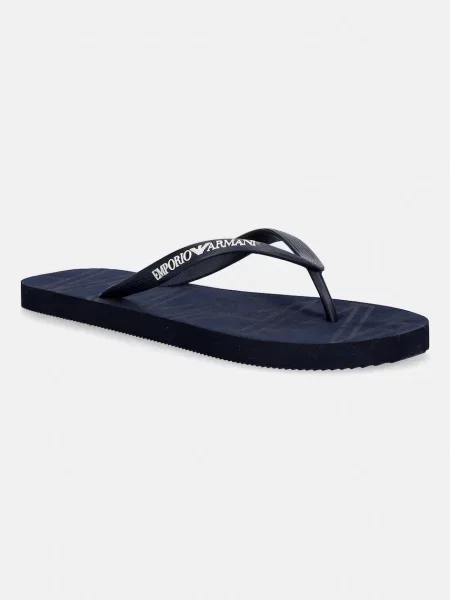 Șlapi Emporio Armani albastru