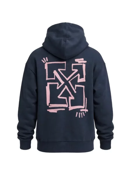 Gyerek kapucnis melegítő felső Off-white fehér