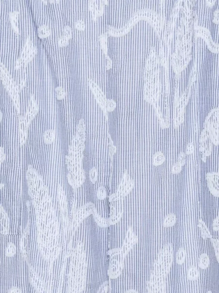 Pantaloni Henrik Vibskov alb