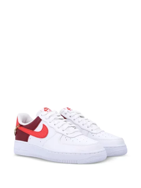 Ošišano kratke hlače Nike Air Force 1 puplin bijela