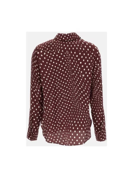 Koszula Stella Mccartney w grochy czerwona
