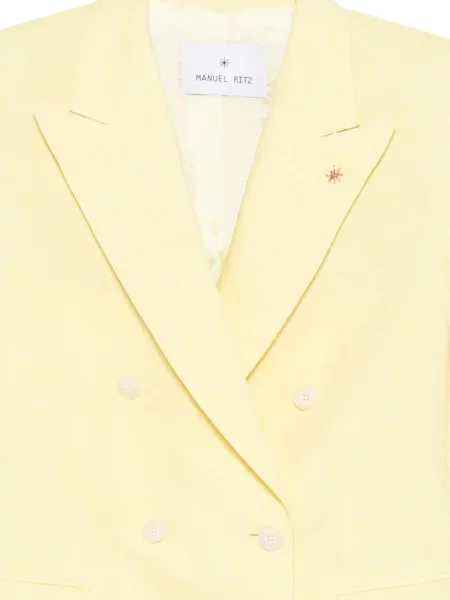 Kurtka Manuel Ritz dwurzędowa żółta