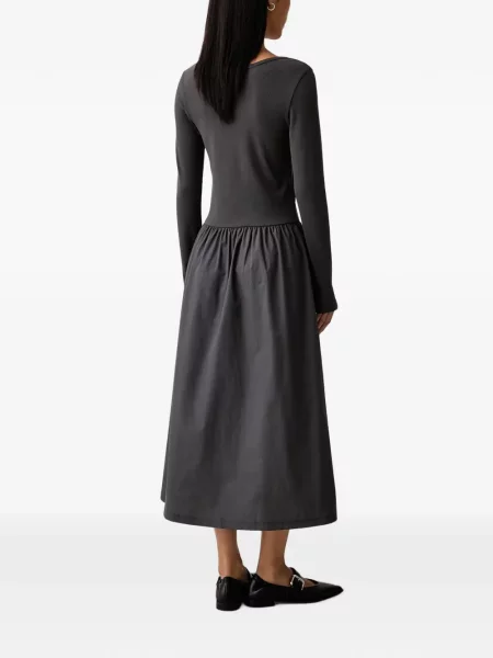 Rochie midi Marc O'polo tricotate gri