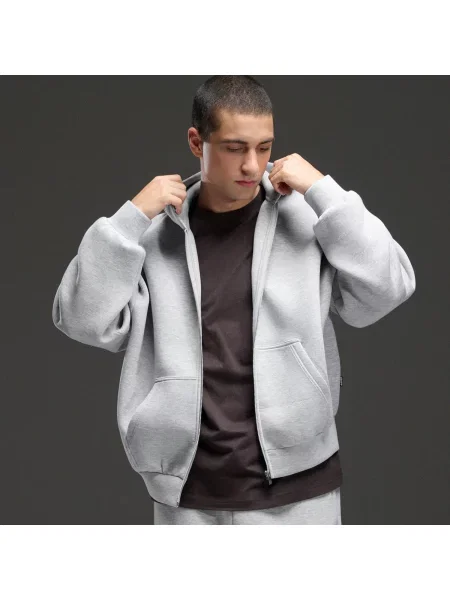 Cropp Худі на light grey сіре