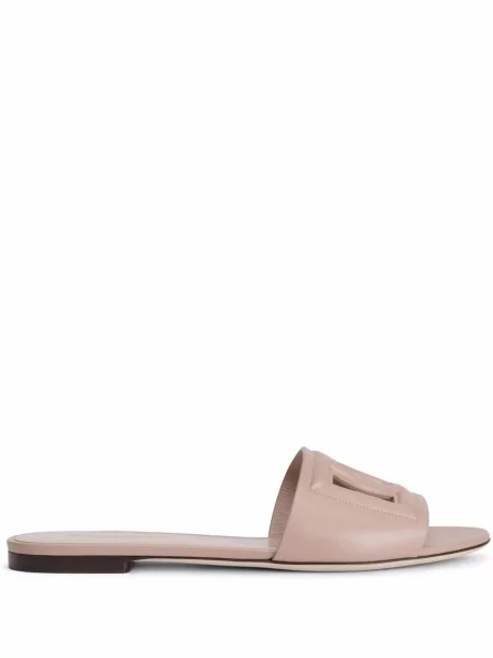 Papuci Dolce & Gabbana roz