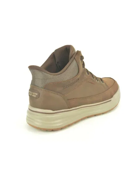 Botki Skechers brązowe