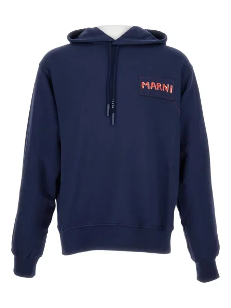 Hanorac cu glugă Marni albastru