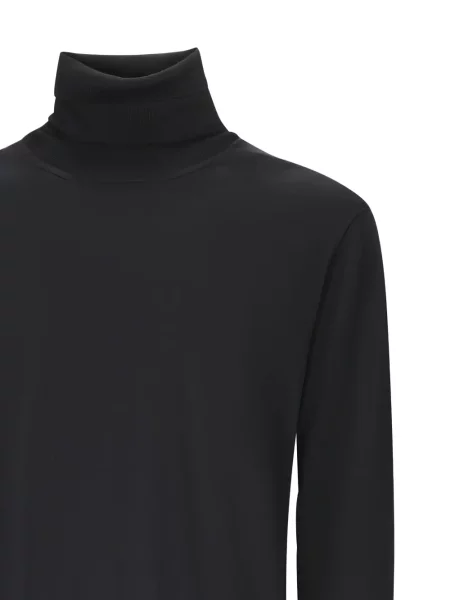 Golf golf Lardini wełniany czarny