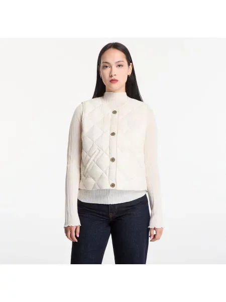Vestă Calvin Klein Ulw Short Quilted Liner Vest Birch M