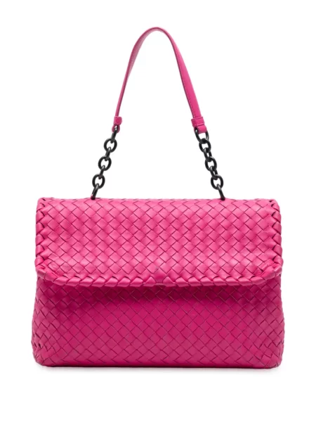 Kabelka Bottega Veneta Pre-owned růžová