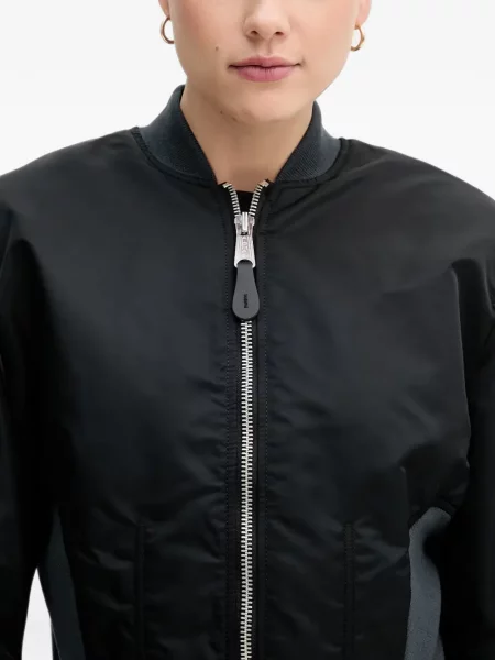 Decupat geacă bomber Alpha Industries negru