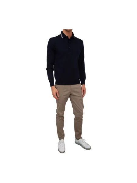 Sweter Paul & Shark wełniany niebieski