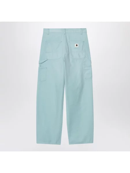 Spodnie Carhartt Wip niebieskie