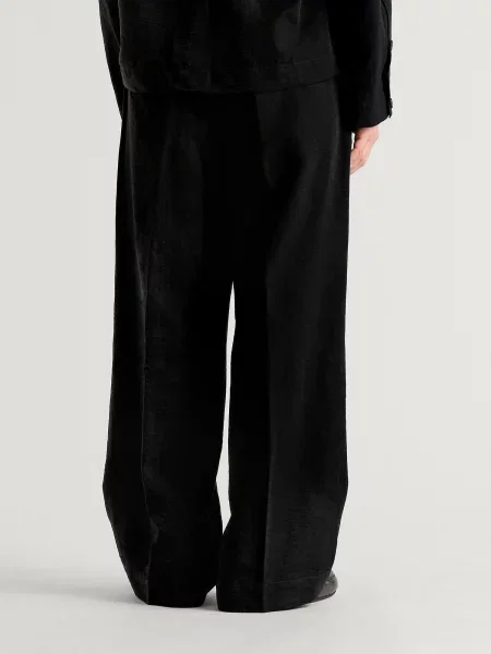 Spodnie Homme Plisse Issey Miyake czarne