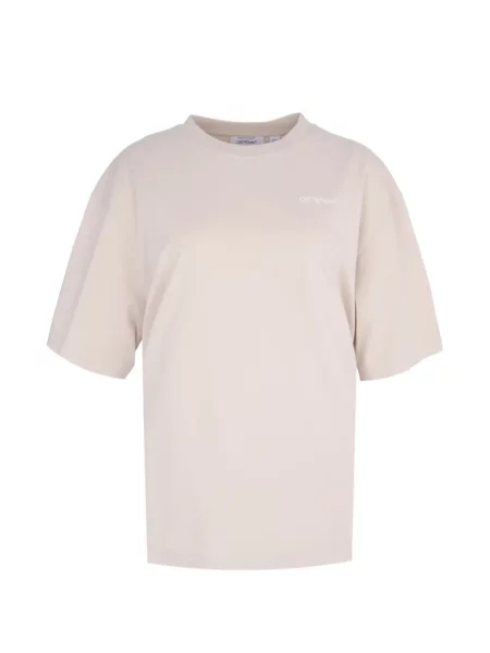 Tricou Off-white cu imagine alb