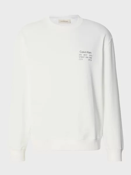 Світшот Calvin Klein Jeans білий