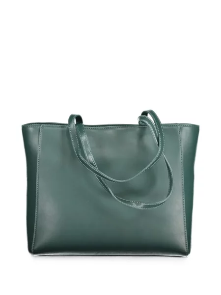 Shopper táska Mario Valentino autogrammal zöld
