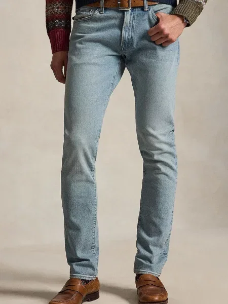 Polo Ralph Lauren blugi skinny pentru bărbați albastru
