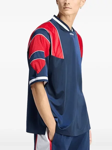 Hálós póló Adidas kék