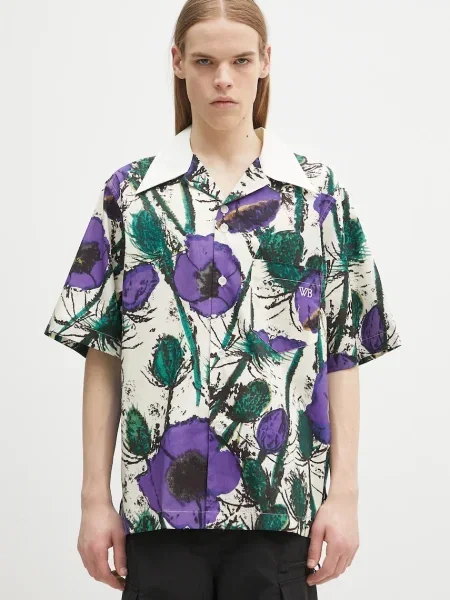 Srajca Wales Bonner Highlife Bowling vijolična