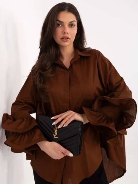 Cămașă Moda Italy negru