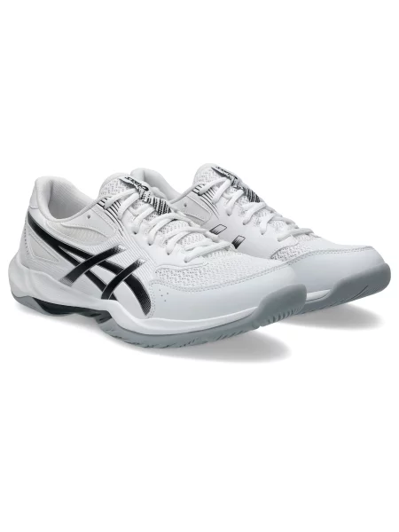 Кросівки для спорту Asics Gel-rocket білий/чорний штучна шкіра білі