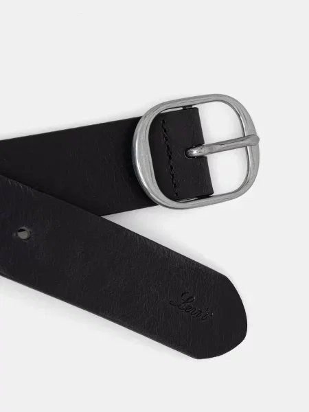 Levi's pas usnjeni MADISON črna