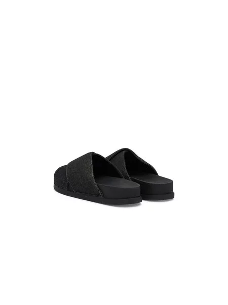 Tommy Jeans Natikače s crna