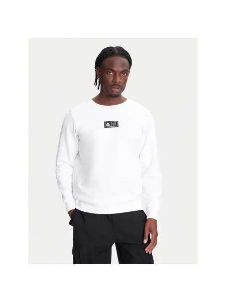 Kappa Majica dugih rukava Authentic Nymphe Comfort Fit bijela