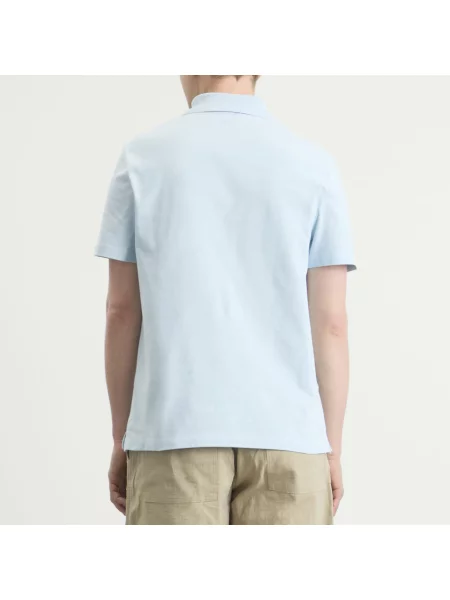 Koszulka polo A.p.c. niebieska