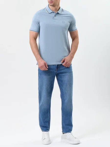 Джинси Armani Exchange блакитні