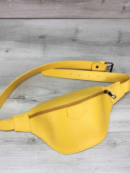 WeLassie Поясна сумка sumka-bananka-zhnocha-tery-zhovtij Штучна шкіра жовтий