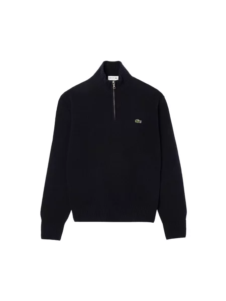 Lacoste Sweter granatowy