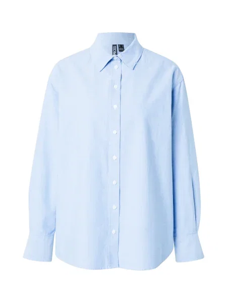 PIECES Bluză PCPOPPY deschis albastru