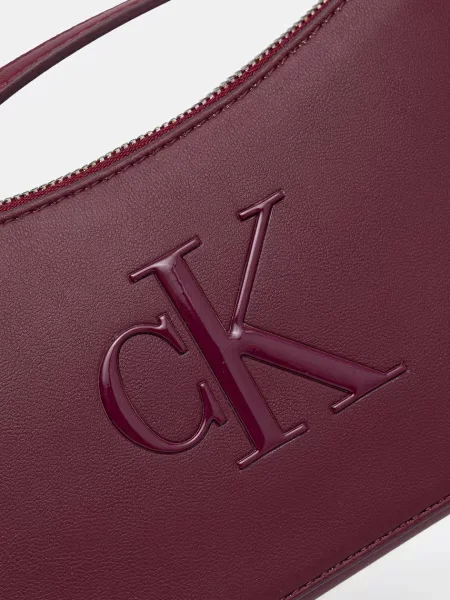 Calvin Klein Táska Bold Ck Mini Bag Bordó piros