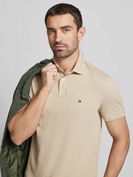 Tommy Hilfiger Polo beżowy
