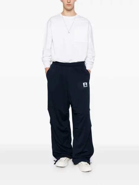 Pantaloni Rhude plasă alergare albastru