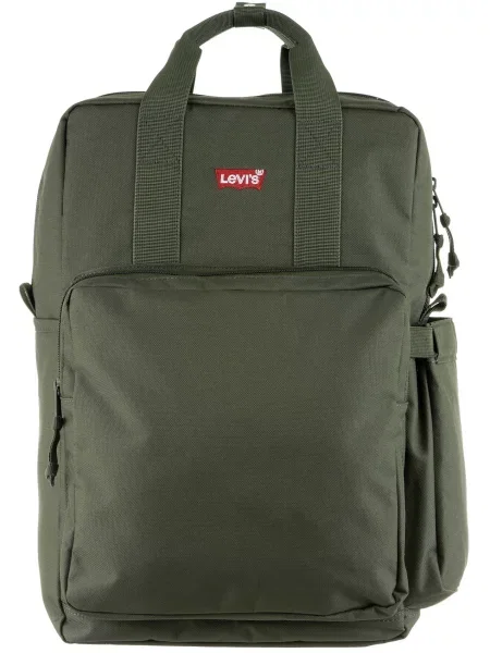 LEVI'S Rucsac închis / roșu / alb verde