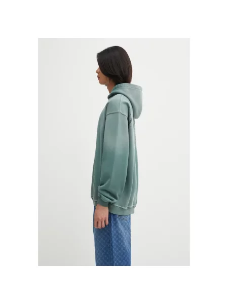 Bluza z kapturem Represent z kapturem zielona