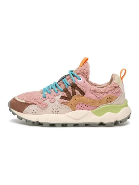 Sneakersy Flower Mountain skórzane w kwiatki