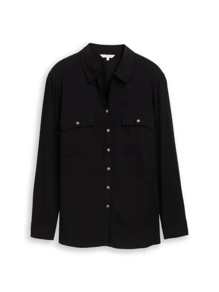 Tom Tailor + Bluză negru