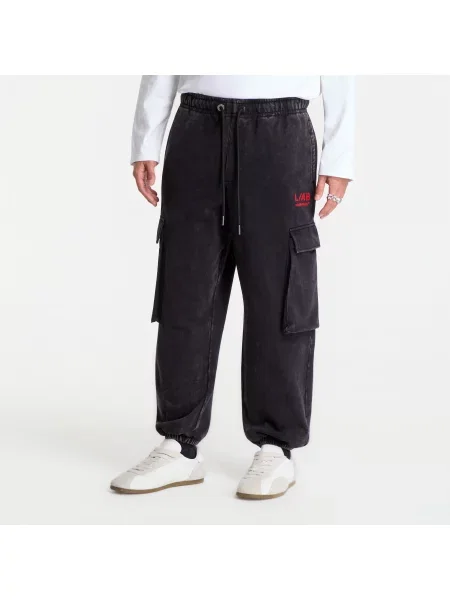 Pantaloni de trening L/AB c/o Off-White™ Off Active Washed Cargo Jogger Black M alb
